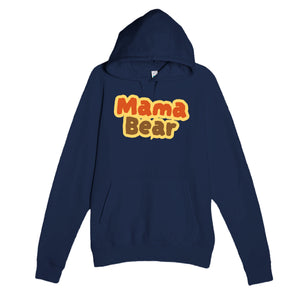 Mama Bear — cute navy unisex hoodie