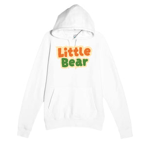 Little Bear — cute white unisex hoodie