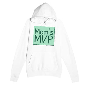 Mom’s MVP — cute white unisex hoodie