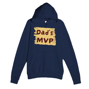 Dad’s MVP — cute navy unisex hoodie