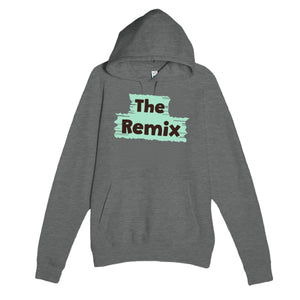 The Remix — cute graphite heather unisex hoodie