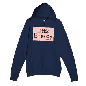 Little Energy — cute navy unisex hoodie