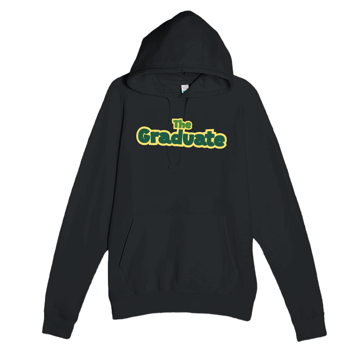 The Graduate — heartfelt black unisex hoodie