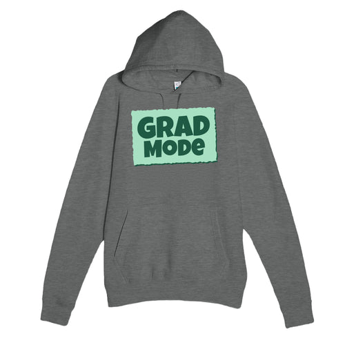 Grad Mode — heartfelt graphite heather unisex hoodie