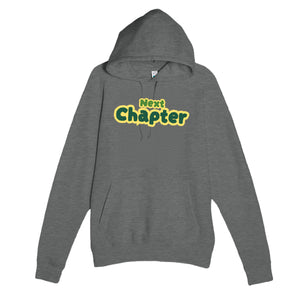 Next Chapter — heartfelt graphite heather unisex hoodie