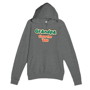 Grandpa / Since The '80s — cute graphite heather unisex hoodie