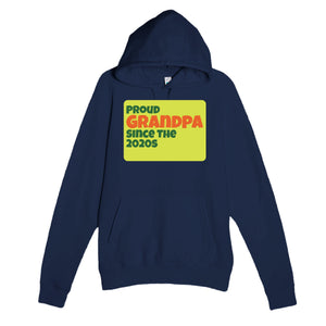 Proud Grandpa • Since The 2020s — cute navy unisex hoodie