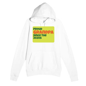 Proud Grandpa • Since The 2020s — cute white unisex hoodie