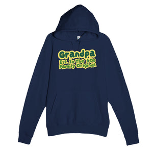 Grandpa • Est. In The '60s • Family Original — cute navy unisex hoodie