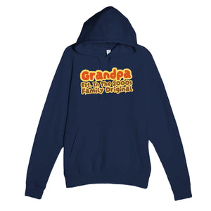 Grandpa • Est. In The 2000s • Family Original — cute navy unisex hoodie