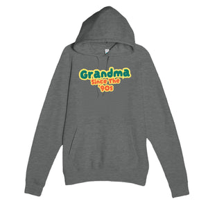 Grandma / Since The '90s — cute graphite heather unisex hoodie