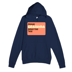 Proud Grandma • Since The '90s — cute navy unisex hoodie