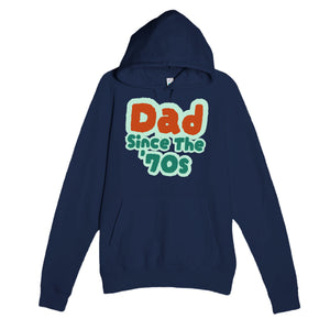 Dad / Since The '70s — cute navy unisex hoodie