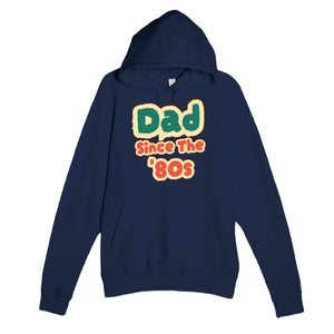 Dad / Since The '80s — cute navy unisex hoodie