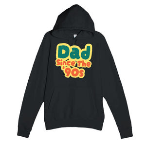 Dad / Since The '90s — cute black unisex hoodie