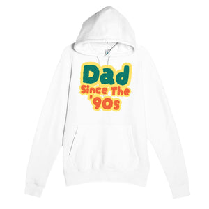 Dad / Since The '90s — cute white unisex hoodie