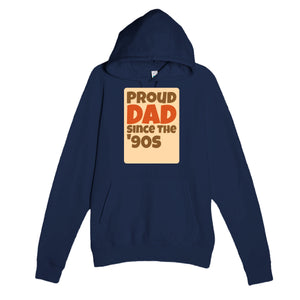 Proud Dad • Since The '90s — cute navy unisex hoodie