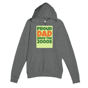 Proud Dad • Since The 2000s — cute graphite heather unisex hoodie