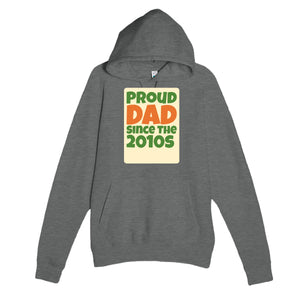 Proud Dad • Since The 2010s — cute graphite heather unisex hoodie