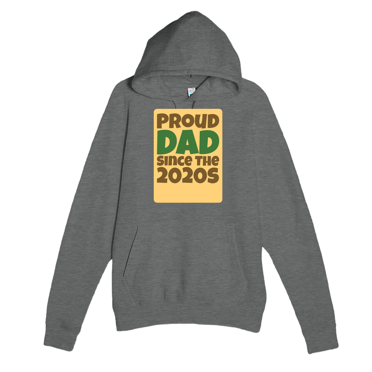 Proud Dad • Since The 2020s — cute graphite heather unisex hoodie