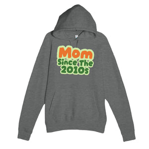 Mom / Since The 2010s — cute graphite heather unisex hoodie