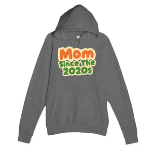 Mom / Since The 2020s — cute graphite heather unisex hoodie