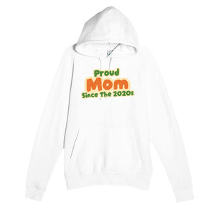 Proud Mom • Since The 2020s — cute white unisex hoodie