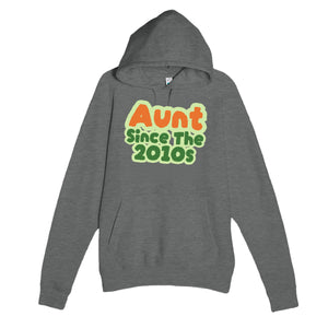 Aunt / Since The 2010s — cute graphite heather unisex hoodie