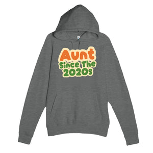 Aunt / Since The 2020s — cute graphite heather unisex hoodie