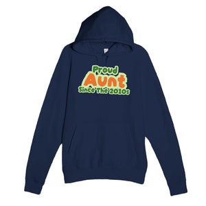 Proud Aunt • Since The 2010s — cute navy unisex hoodie