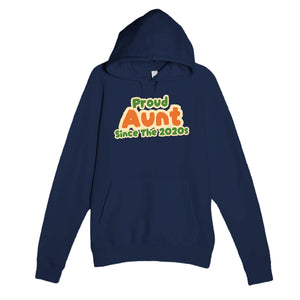Proud Aunt • Since The 2020s — cute navy unisex hoodie