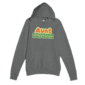 Aunt • Est. In The 2010s • Family Favorite — cute graphite heather unisex hoodie