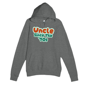 Uncle / Since The '70s — cute graphite heather unisex hoodie