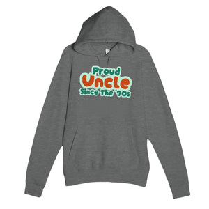 Proud Uncle • Since The '70s — cute graphite heather unisex hoodie