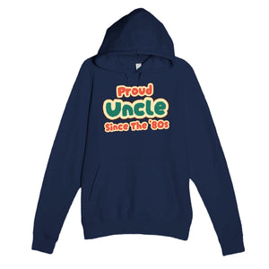 Proud Uncle • Since The '80s — cute navy unisex hoodie