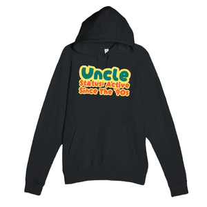 Uncle Status: Active Since The '90s — cute black unisex hoodie