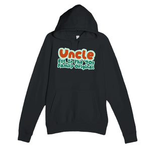 Uncle • Est. In The '70s • Family Original — cute black unisex hoodie
