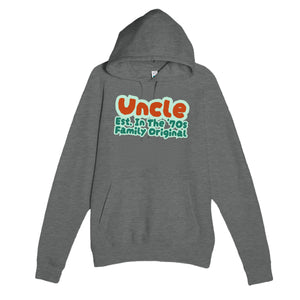 Uncle • Est. In The '70s • Family Original — cute graphite heather unisex hoodie