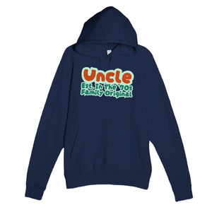 Uncle • Est. In The '70s • Family Original — cute navy unisex hoodie