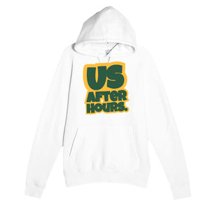 Us After Hours — funny white unisex hoodie