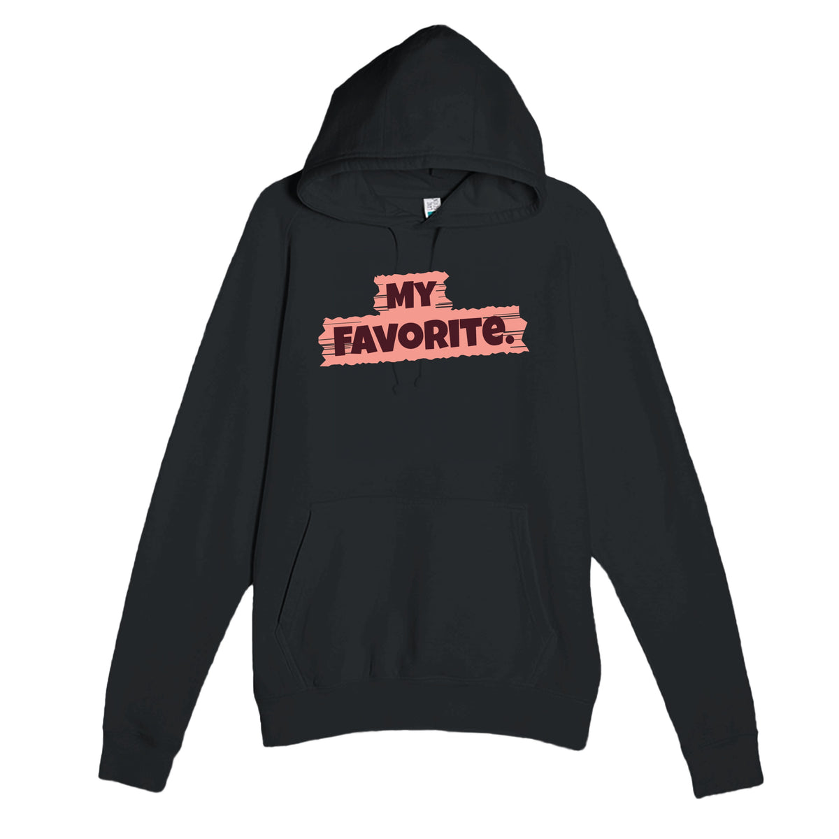 My Favorite — cute black unisex hoodie