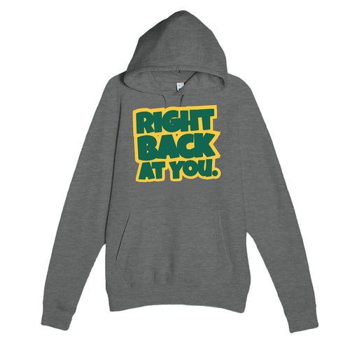 Right Back At You — cute graphite heather unisex hoodie