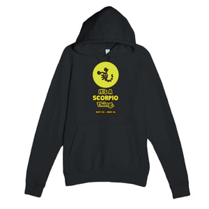 It’s A Scorpio Thing — cute black unisex hoodie