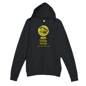 Dog • I Stay. Always — cute black unisex hoodie