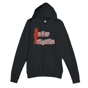 Another Integration — funny black unisex hoodie