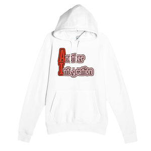 Another Integration — funny white unisex hoodie