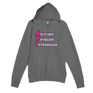 Another Problem Introduced — funny graphite heather unisex hoodie