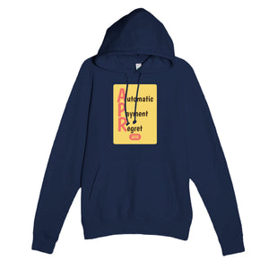 Automatic Payment Regret — funny navy unisex hoodie