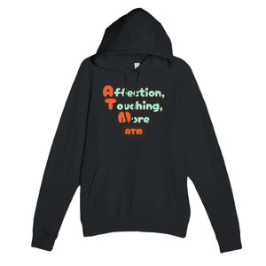 Affection, Touching, More — funny black unisex hoodie