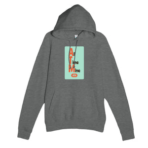 All Time Mine — funny graphite heather unisex hoodie